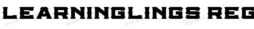 Learninglings Regula字体转换